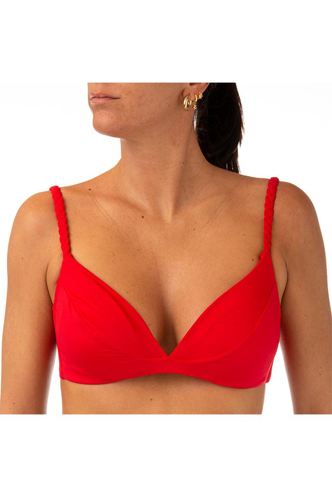 MIX REGGISENO FERRETTO DONNA ROSSO ANTEATR ROSSO BE BEACH